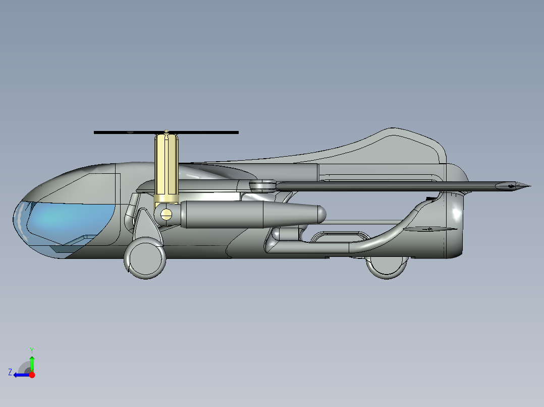托米的鱼鹰右视图