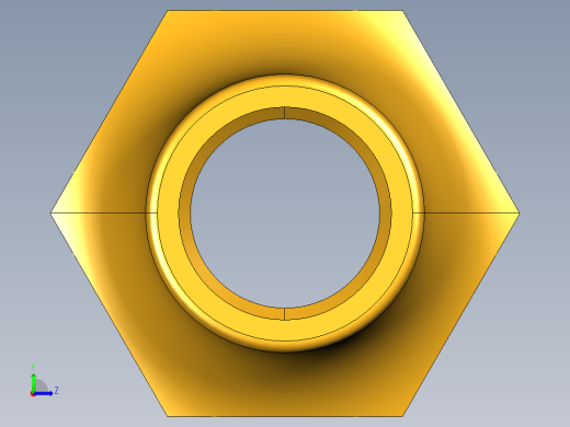 扩口式工业通用硬管接头Short Forged Nut 14FSX-5左视缩略图