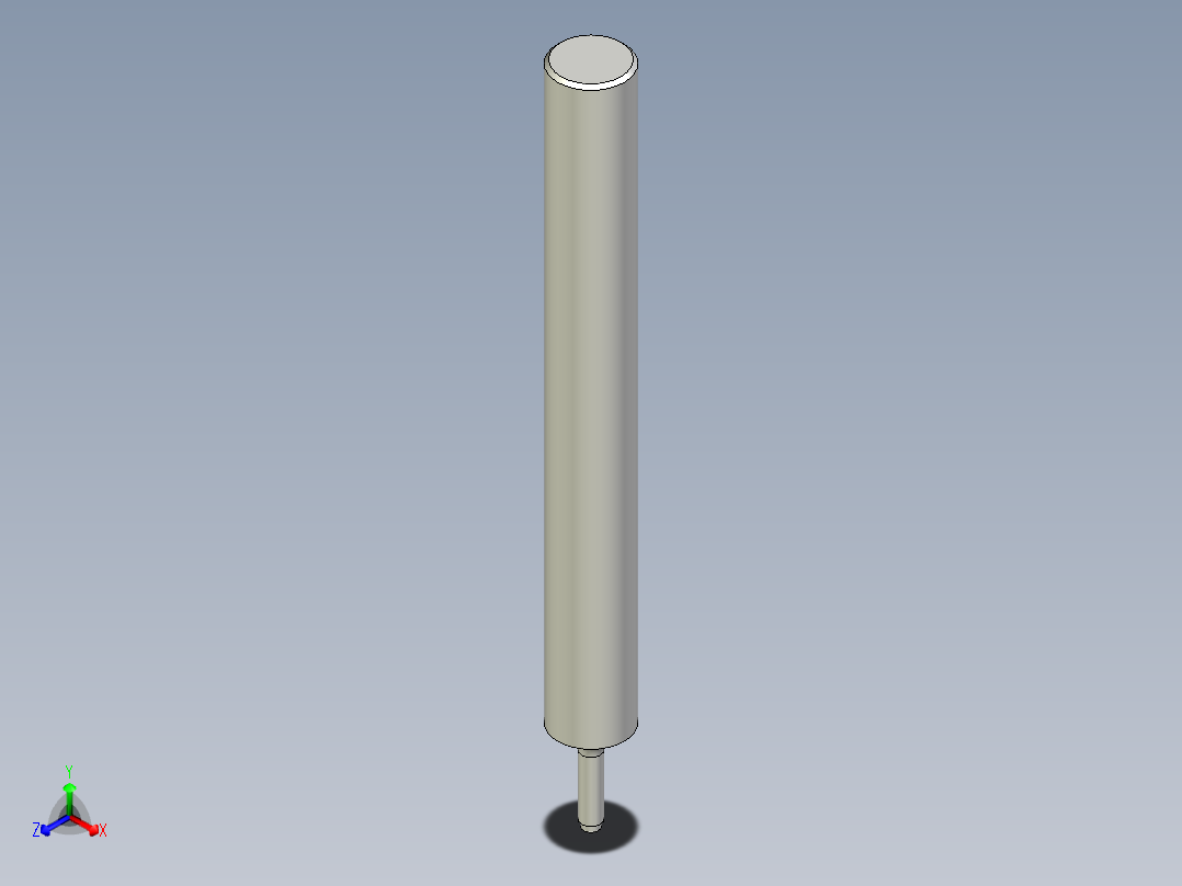 密封栓塞工具2288.-3D多系列多零件图纸模型主视图