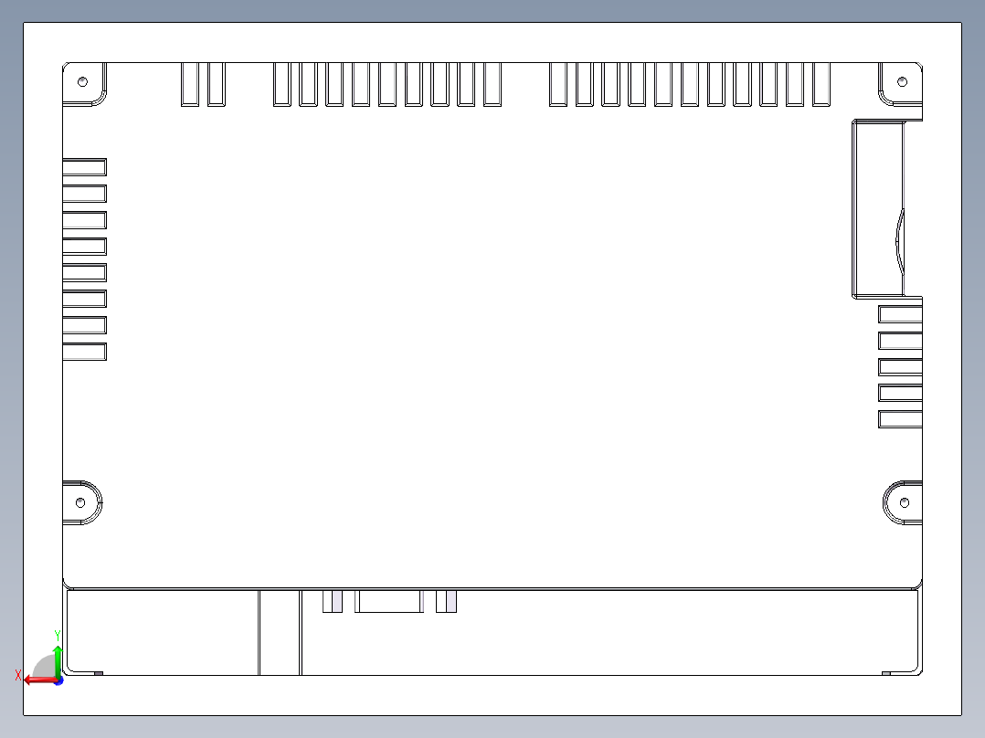 西门子7寸HMI-6AV2124-0GC01-0AX0（TP700）-d-6后视图
