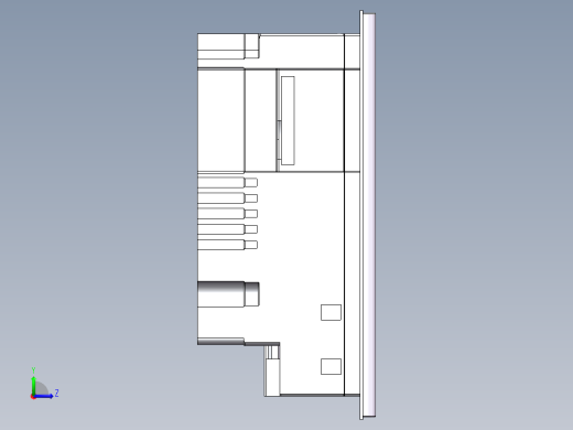 西门子7寸HMI-6AV2124-0GC01-0AX0（TP700）-d-6左视缩略图