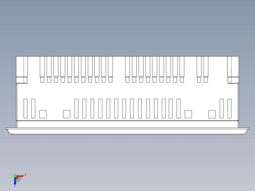 西门子7寸HMI-6AV2124-0GC01-0AX0（TP700）-d-6俯视缩略图