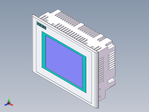 西门子7寸HMI-6AV2124-0GC01-0AX0（TP700）-d-6正等轴测缩略图