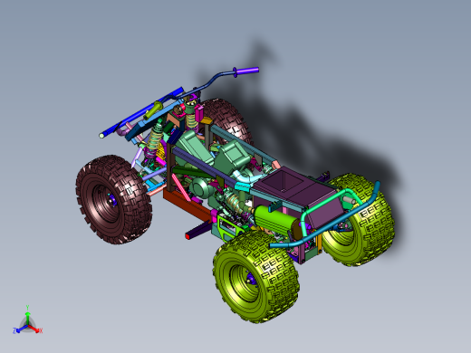 全地形四轮越野摩托车