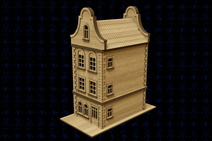 激光下料拼图房子CAD-Parasolid, SOLIDWORKS 2016, STEP _ IGES