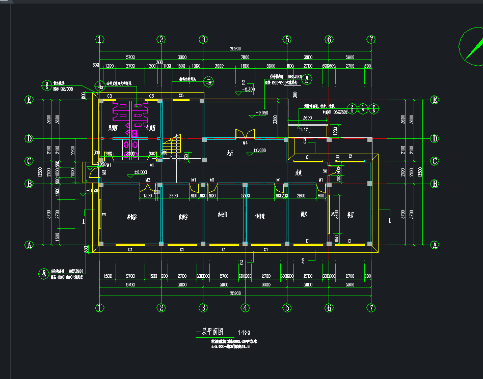 878平三层综合楼（再生水厂）建筑施工图1418457==75
