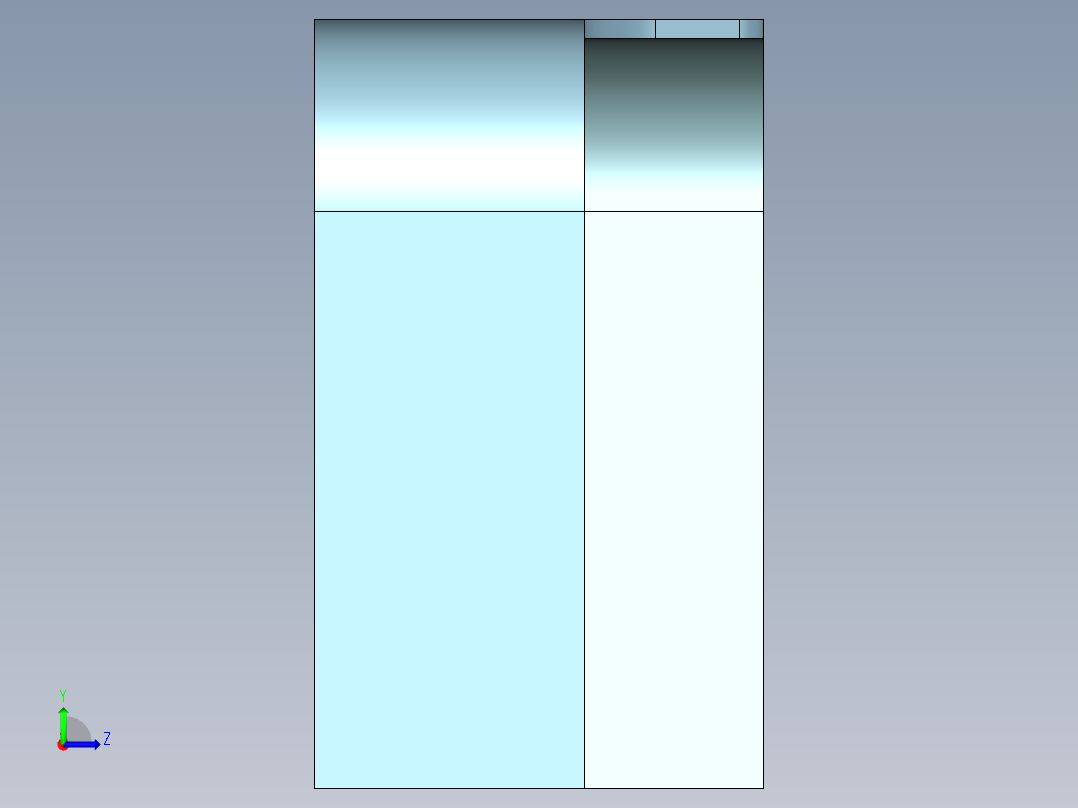 顺序铣UG程序编程刀路左视图