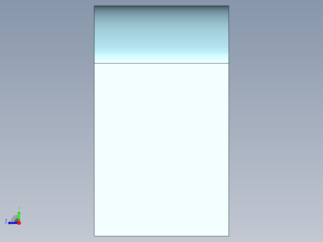 顺序铣UG程序编程刀路右视图