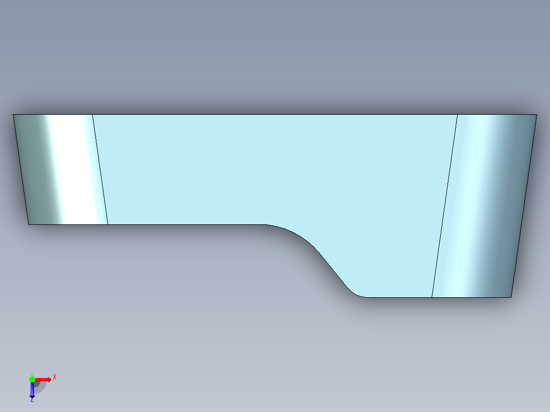 顺序铣UG程序编程刀路俯视图