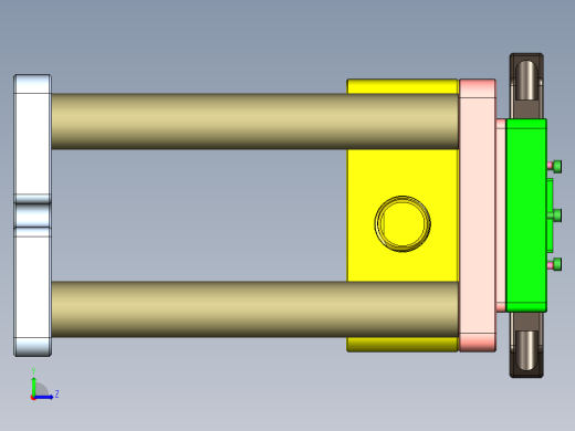 T305-AJ-笔记本CNC工装夹具三维模型CNC4-0913左视缩略图