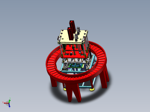塑料彩盒自动热压成型设备sw17