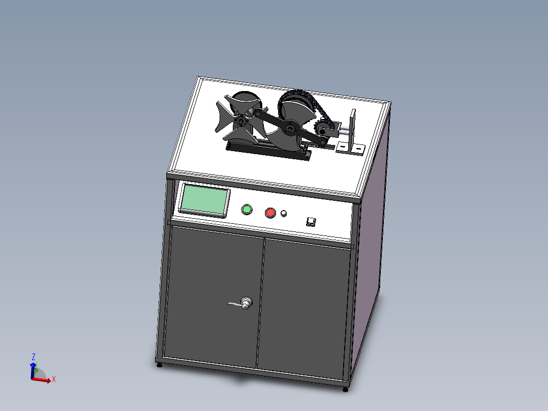 槽轮机构景观装置设计