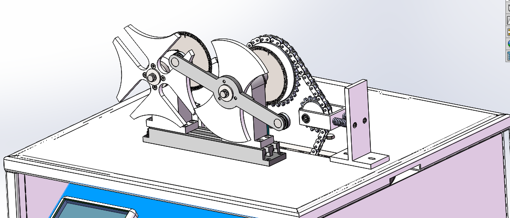 槽轮机构景观装置设计