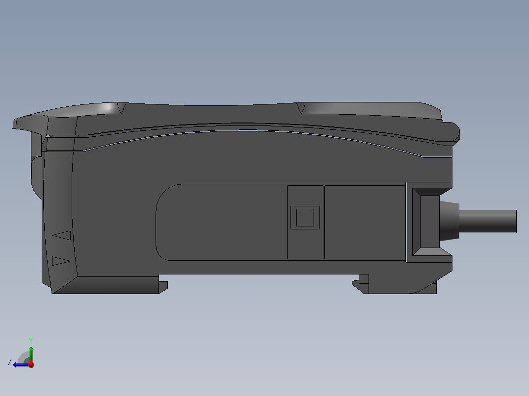 光纤放大器 欧姆龙 E3X-HD11 2M NPN输出右视图