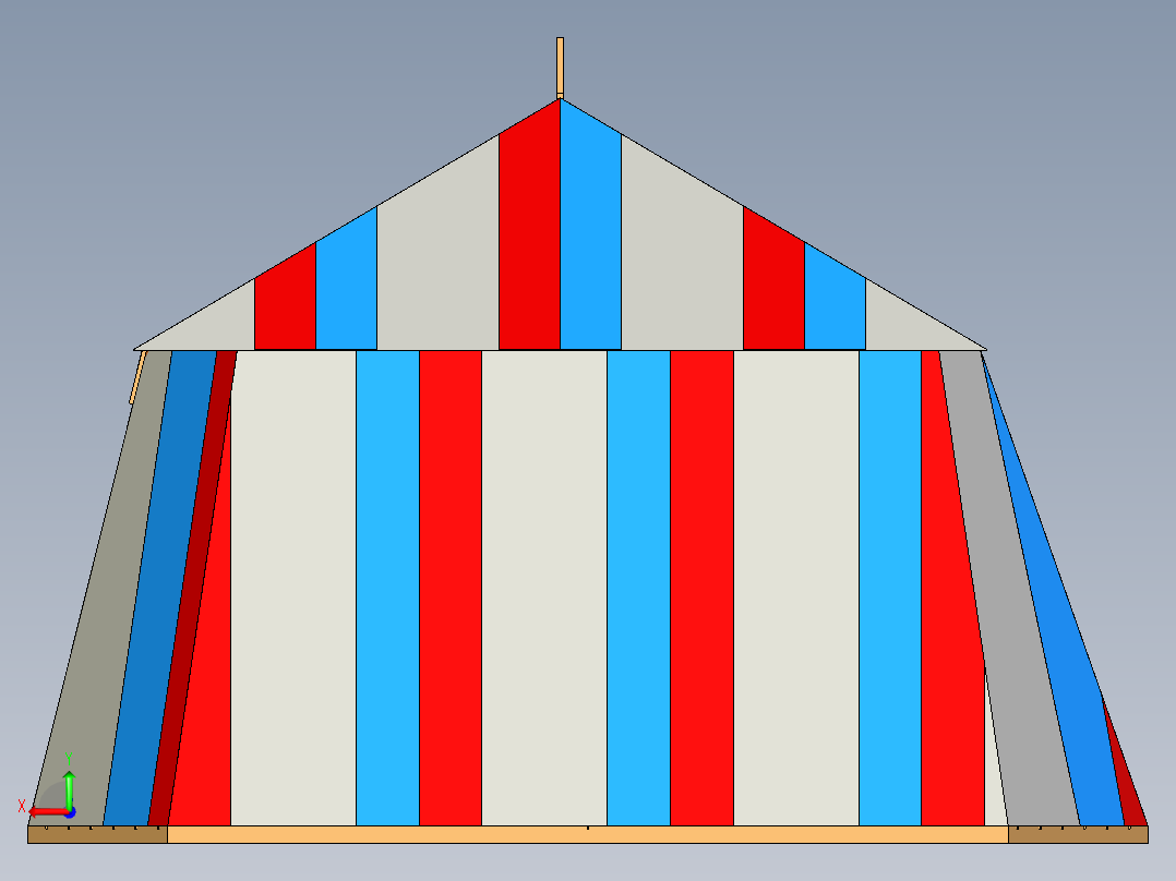 房子、建筑(3)后视图