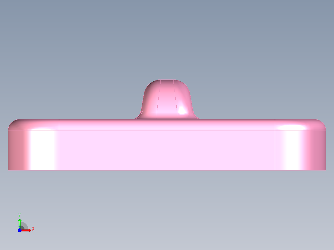 肥皂盒完整模具前视图