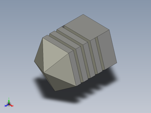水晶五边形骰子