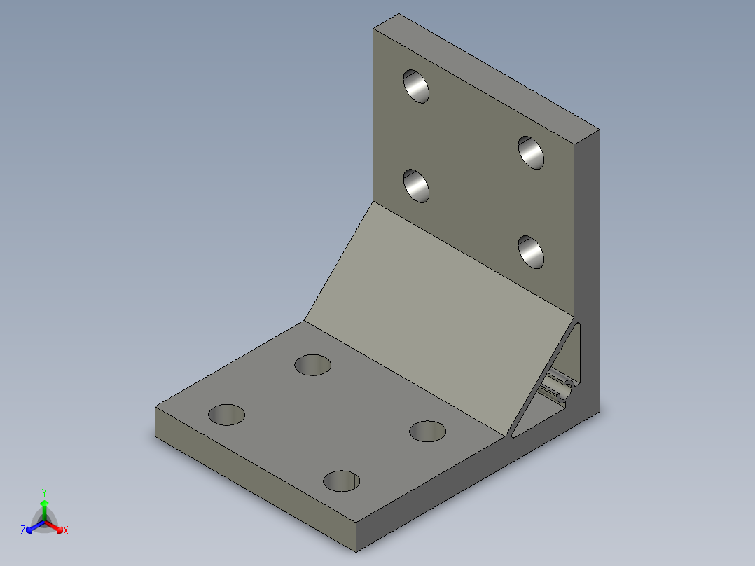 铝型材安装支架HBLTDW8