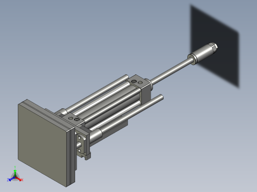 半自动标签贴标生产线设计-覆标组件-V1