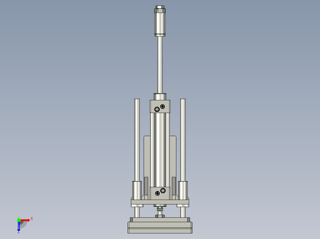 半自动标签贴标生产线设计-覆标组件-V1俯视图