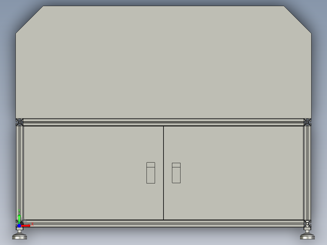 电线线束制备用剥线机前视图