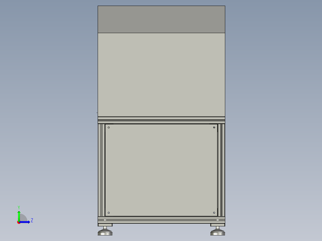 电线线束制备用剥线机左视图