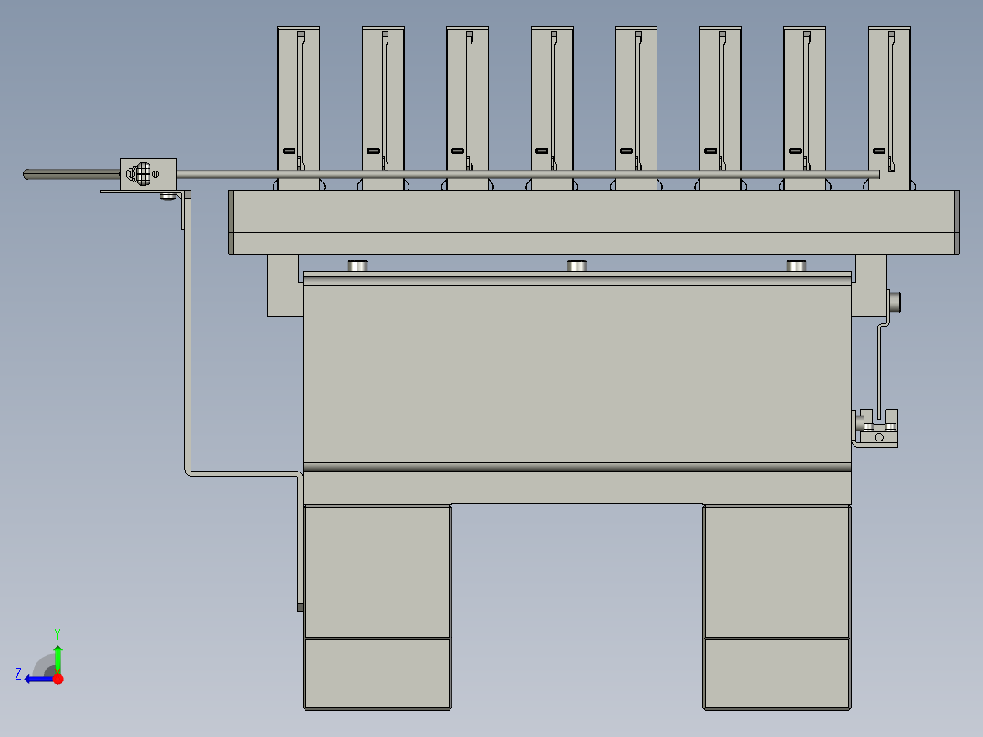 ASM-07-02-ANG收料装置右视图