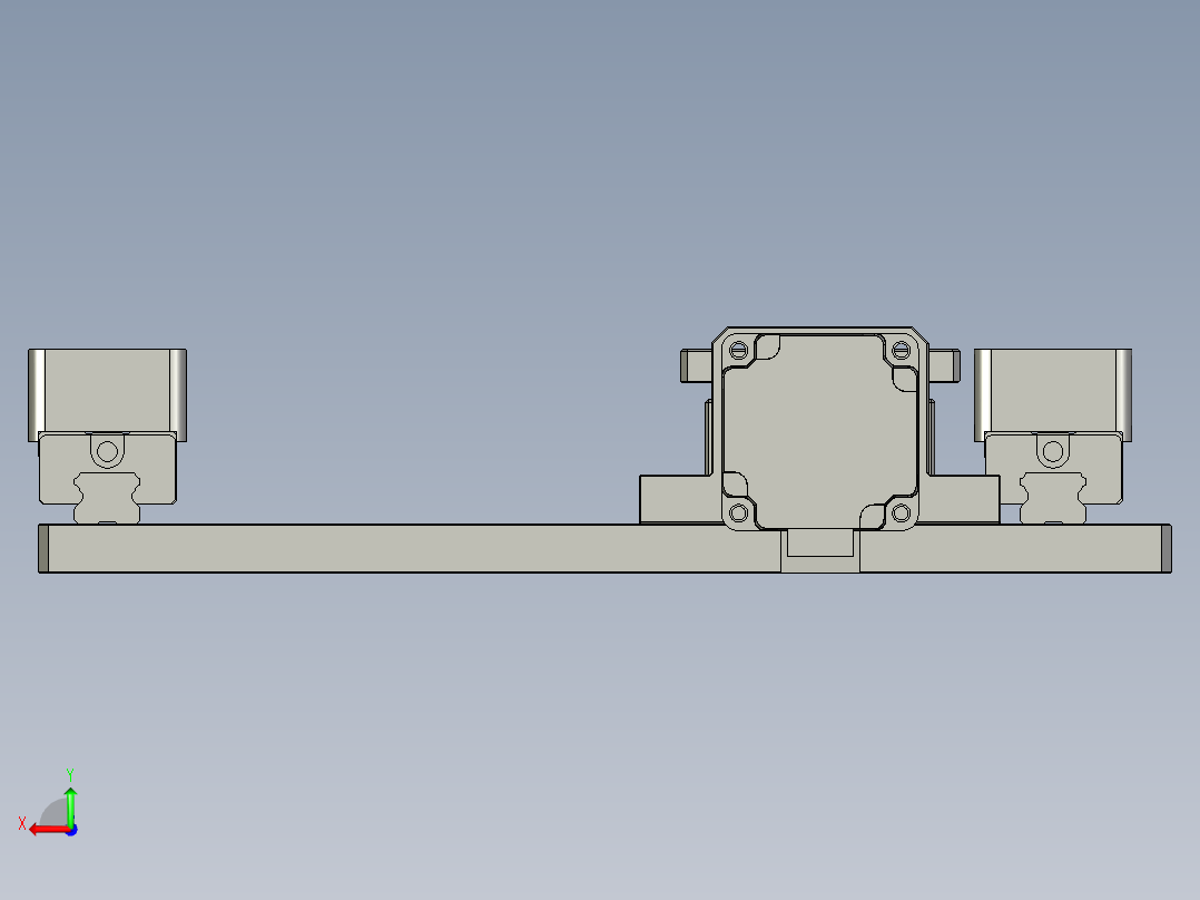 调度流水线驱动模组后视图
