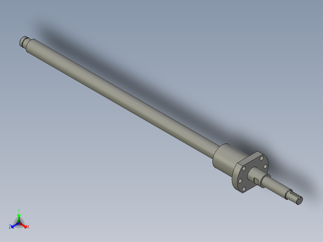 上银丝杆4R20-20K2-FSCEW-005-ts主视图