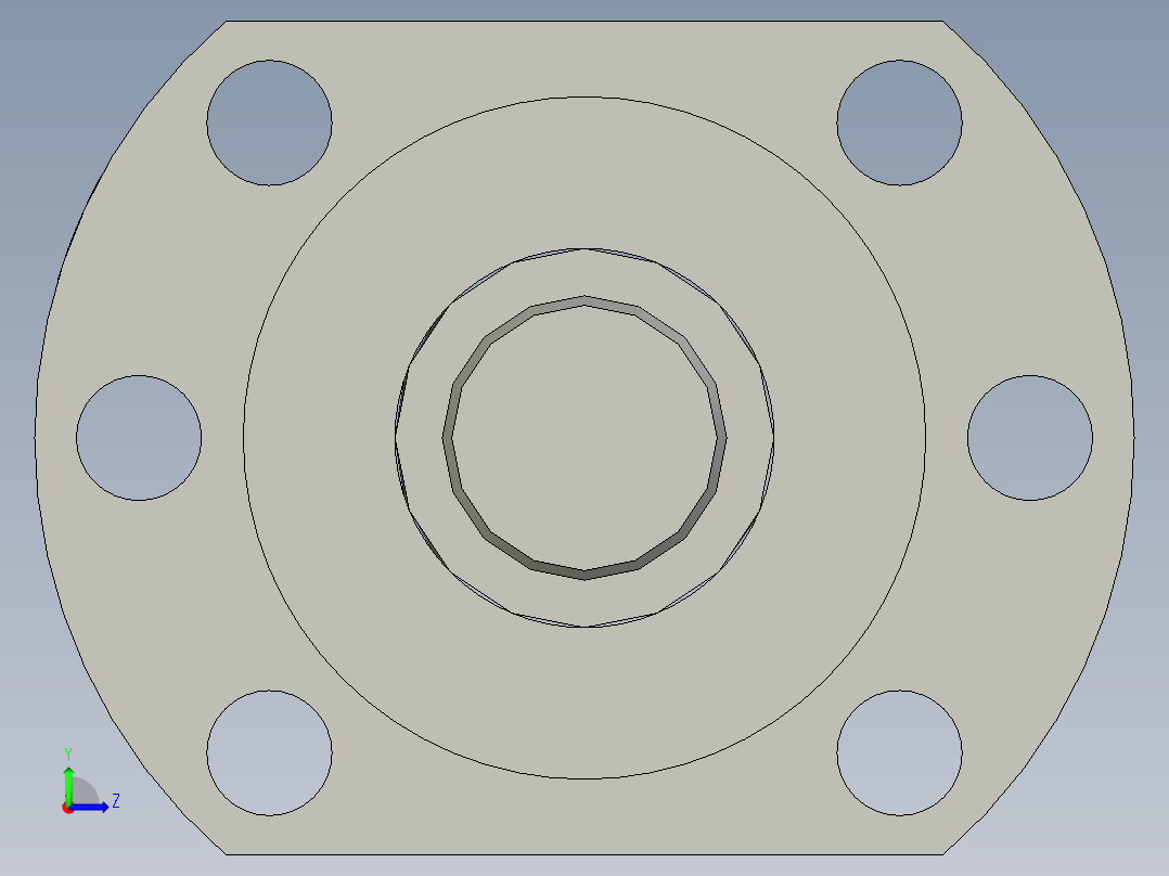上银丝杆4R20-20K2-FSCEW-005-ts左视图