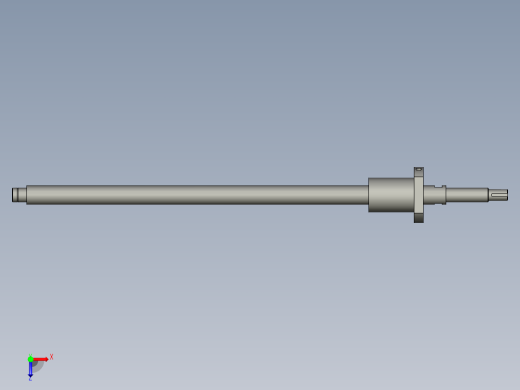上银丝杆4R20-20K2-FSCEW-005-ts俯视缩略图