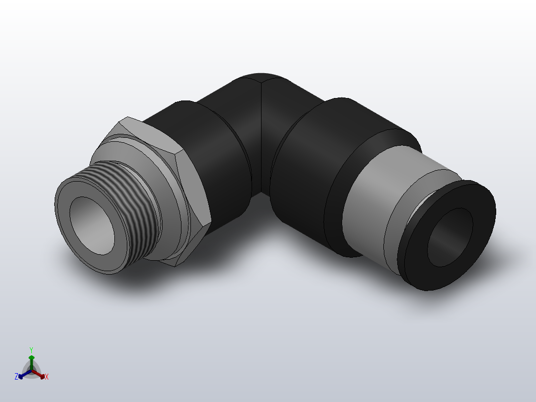 SPL-G截止阀[SPL08-G02]正等轴测图