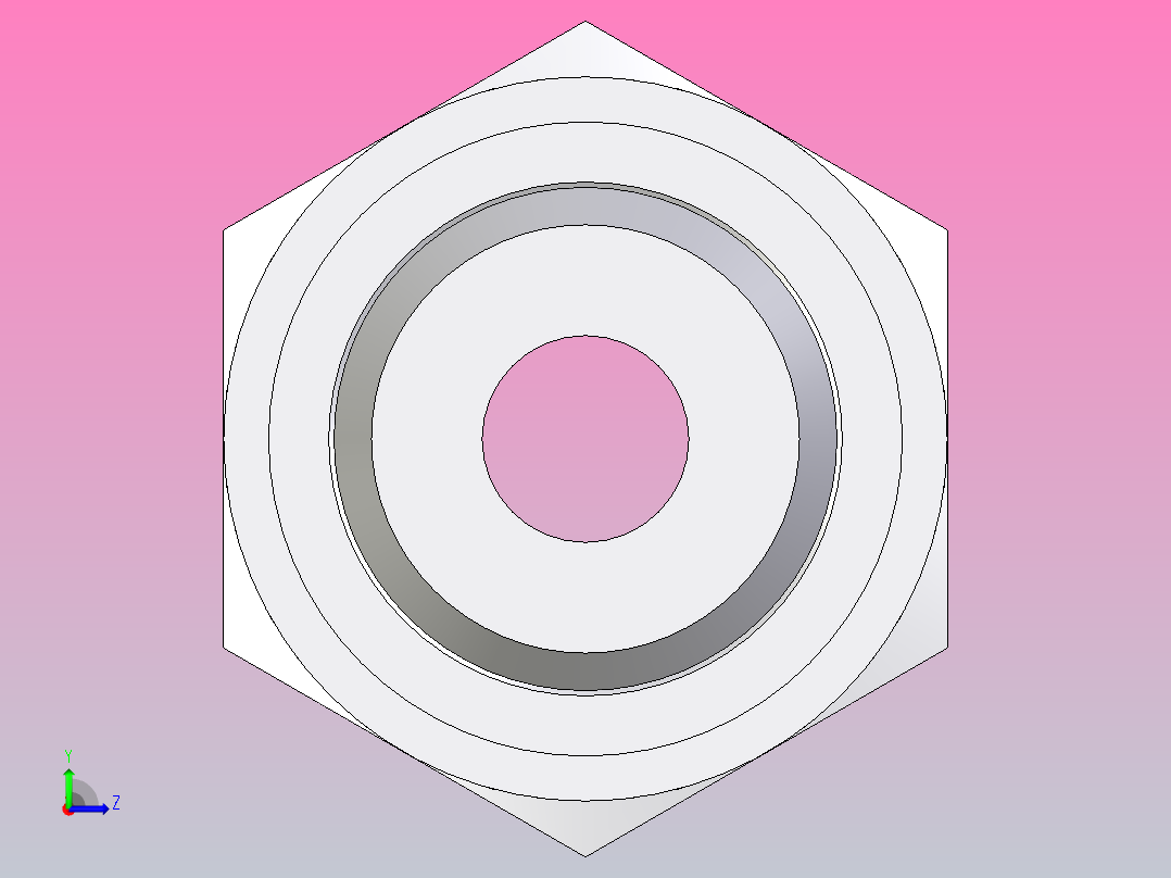 公螺柱连接器GE06LREDOMDCF左视图