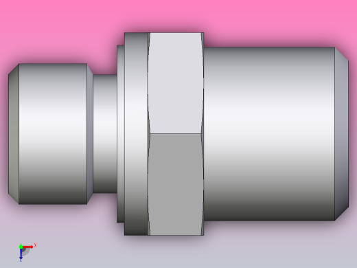 公螺柱连接器GE06LREDOMDCF俯视缩略图