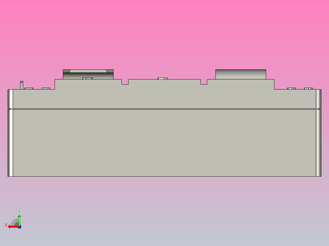 温度传感器后视图