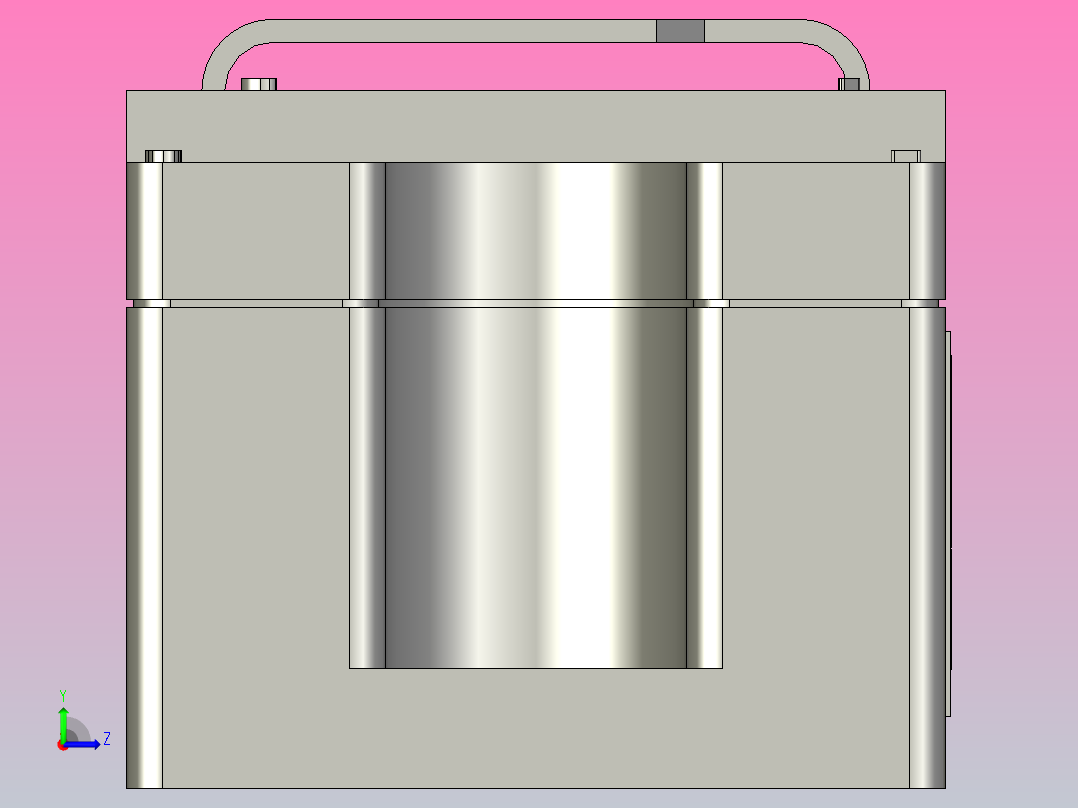 温度传感器左视图