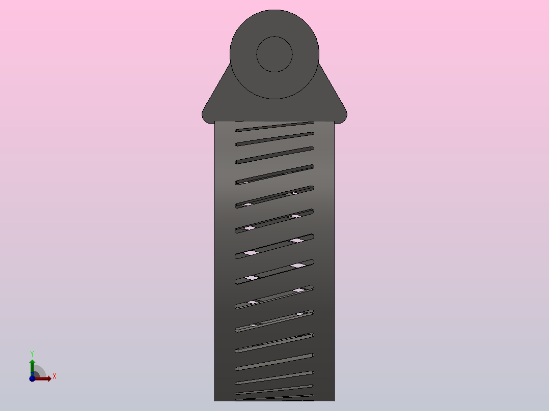 Q676 B型和C型蜗杆传动式软管环箍_Q67632前视图