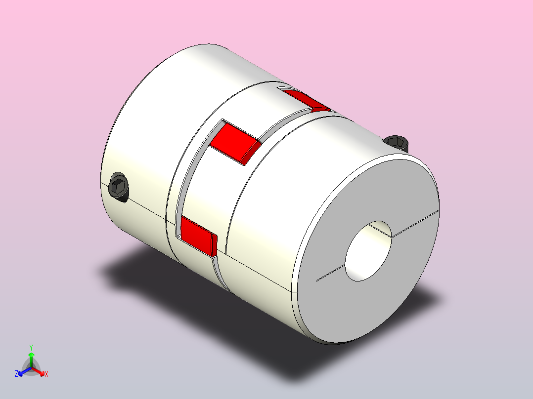 LYCA梅花联轴器[LYCA-95126]主视图