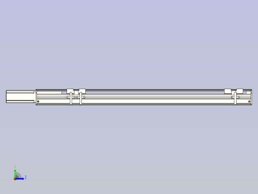 NXA5丝杆滑台，线性模组 NXA5-500-BC左视缩略图