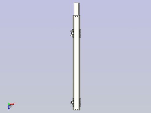 NXA5丝杆滑台，线性模组 NXA5-500-BC俯视缩略图