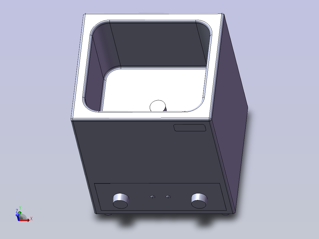 CH-01BM-超声波清洗机主视图