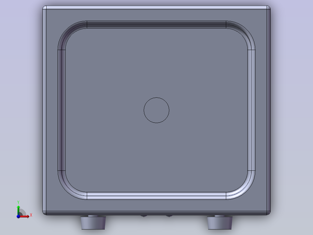 CH-01BM-超声波清洗机前视图