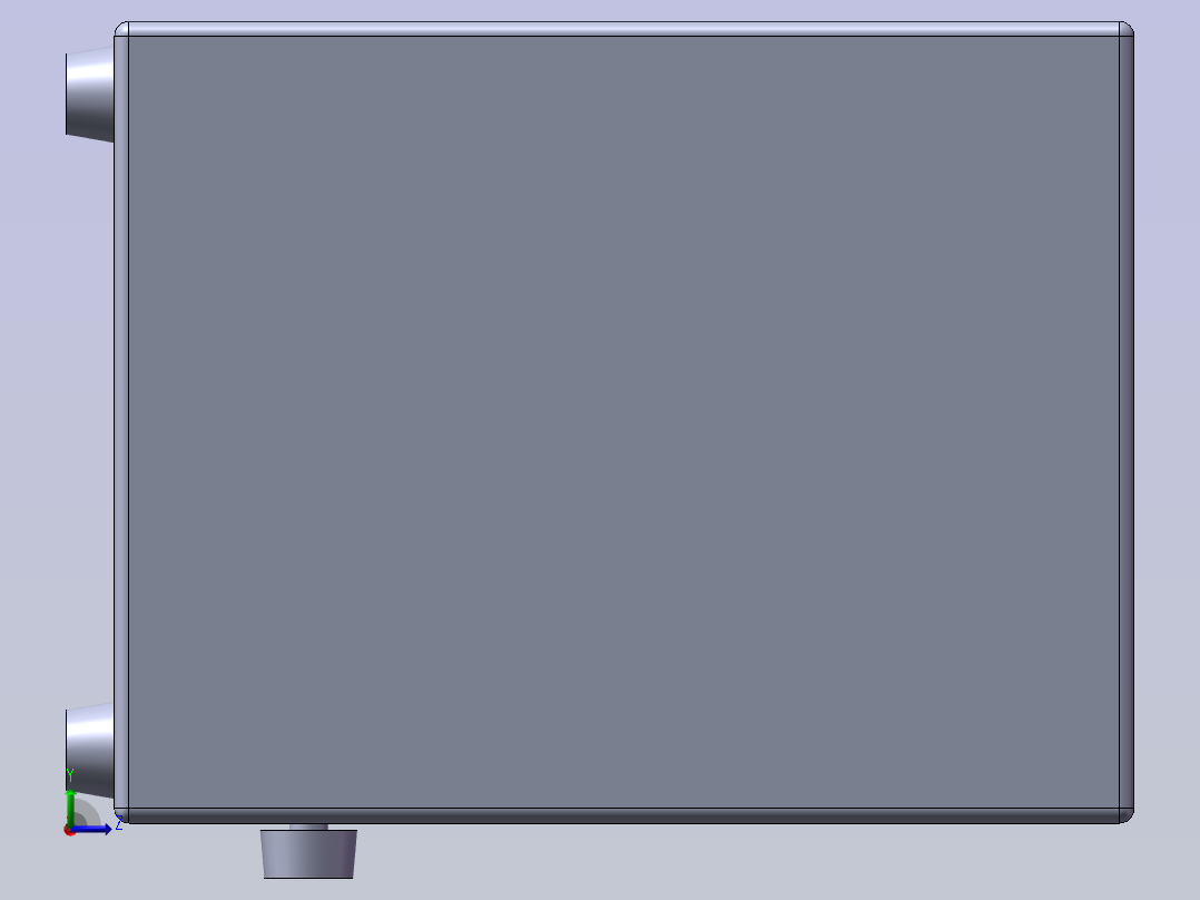 CH-01BM-超声波清洗机左视图