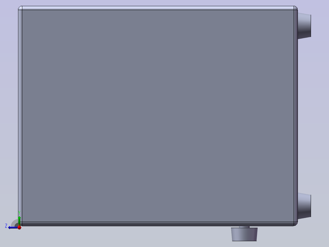 CH-01BM-超声波清洗机右视图