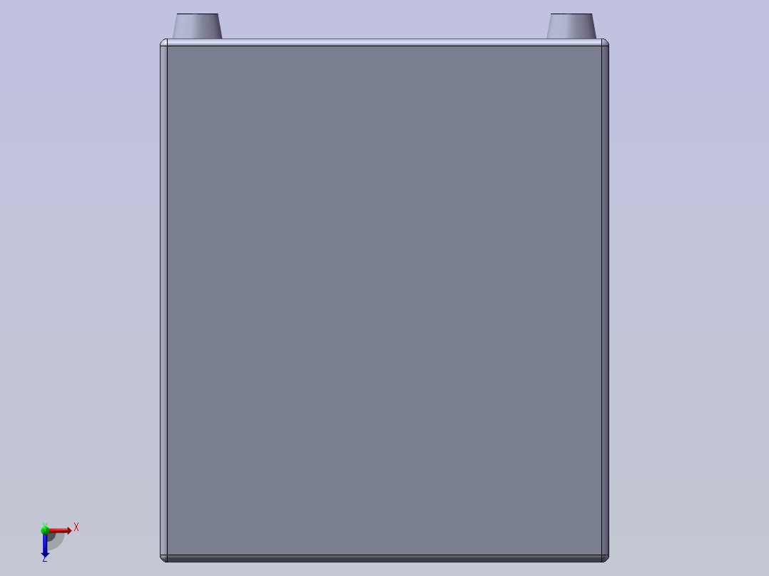 CH-01BM-超声波清洗机俯视图