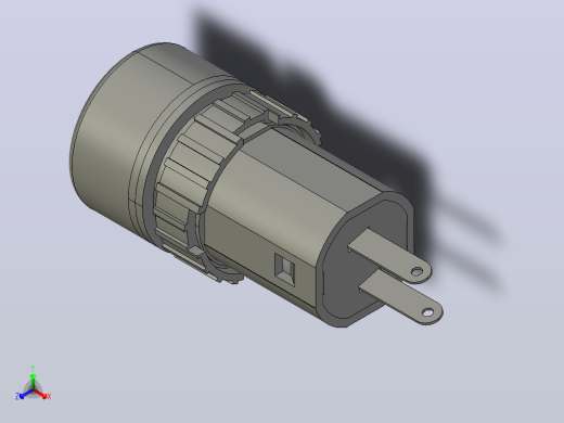指示灯AD16-16E LED d16mm 230 V (APT)
