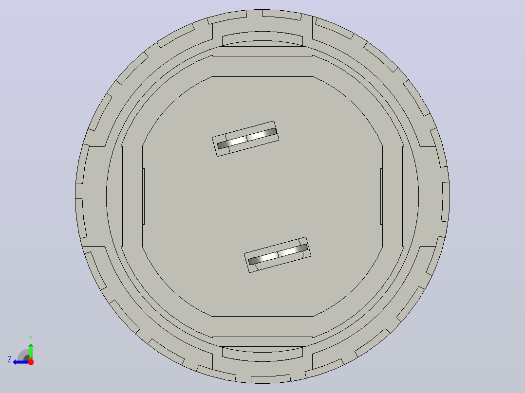 指示灯AD16-16E LED d16mm 230 V (APT)右视图