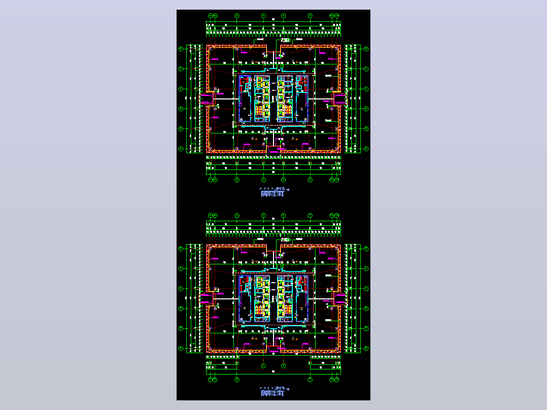 CAD建筑施工修建图纸1