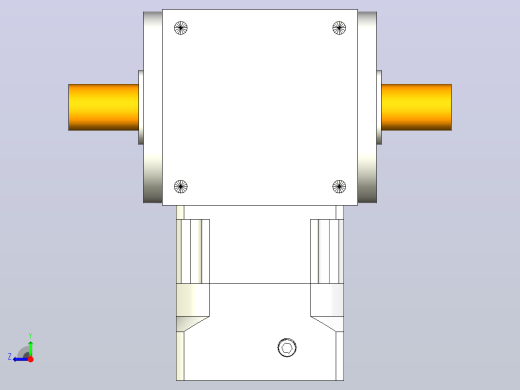 PW210双轴 PGH180-L1 35-114.3-200-M12转向器右视缩略图