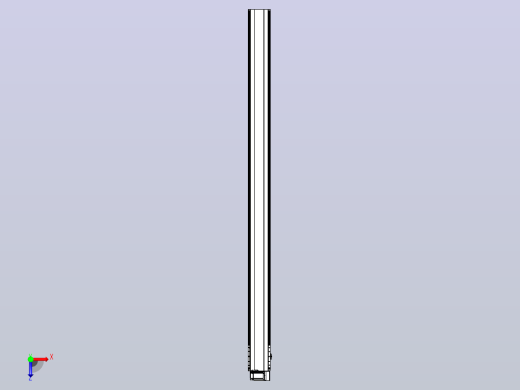 皮带直线轴半封闭可选导轨TPA-HNB-202D-140-L2950-RU-C-P75-N3俯视缩略图